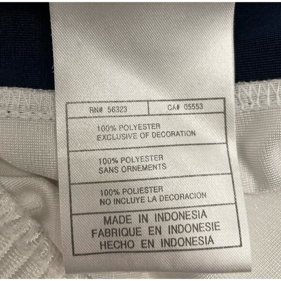 Nike Men’s White/Navy Y2K Swoosh Dri Fit Active Athletic Gym Basketball XL - Picture 5 of 5